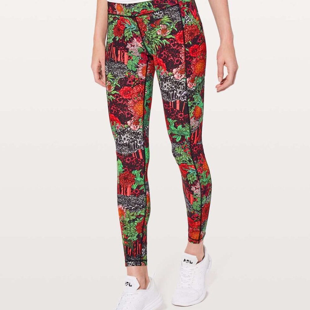 Lululemon Speed Up Tight *Full-On Luxtreme 28" Zen Garden Multi 10